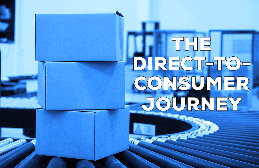 Direct-to-consumer journey from the first drop shipping order through automation