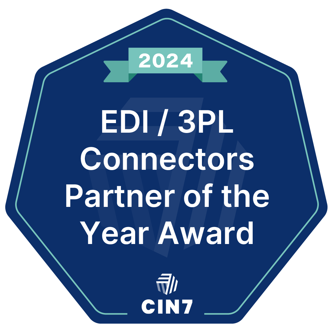 Cin7 EDI Partner of the Year Badge 2024 - SPS Commerce